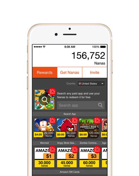 AppNana - Download games and play for cash rewards